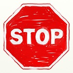 stop sign photo